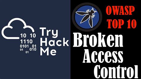Broken Authentication and Session Management. . Owasp top 10 tryhackme answers